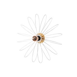 Opviq Aplique de Pared Flor Blanco